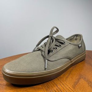 Olive Green Vans Size 9.0